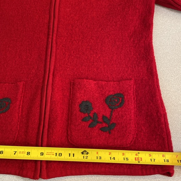 Rino Rossi - full zip wool sweater. Size S - Picture 8 of 11